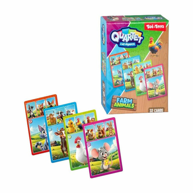 Spel Kwartet boerderij dieren