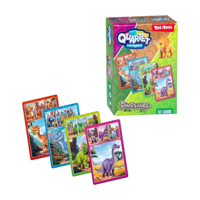 Spel Kwartet dinos