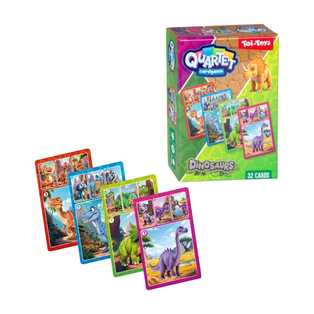 Spel Kwartet dinos