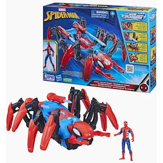 Marvel Spiderman Aqua Crawl'n Blast Voertuig