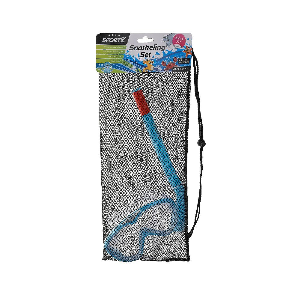 SPORTX KIDS SNORKELSET FSC 3-8 JAAR BLAUW 2