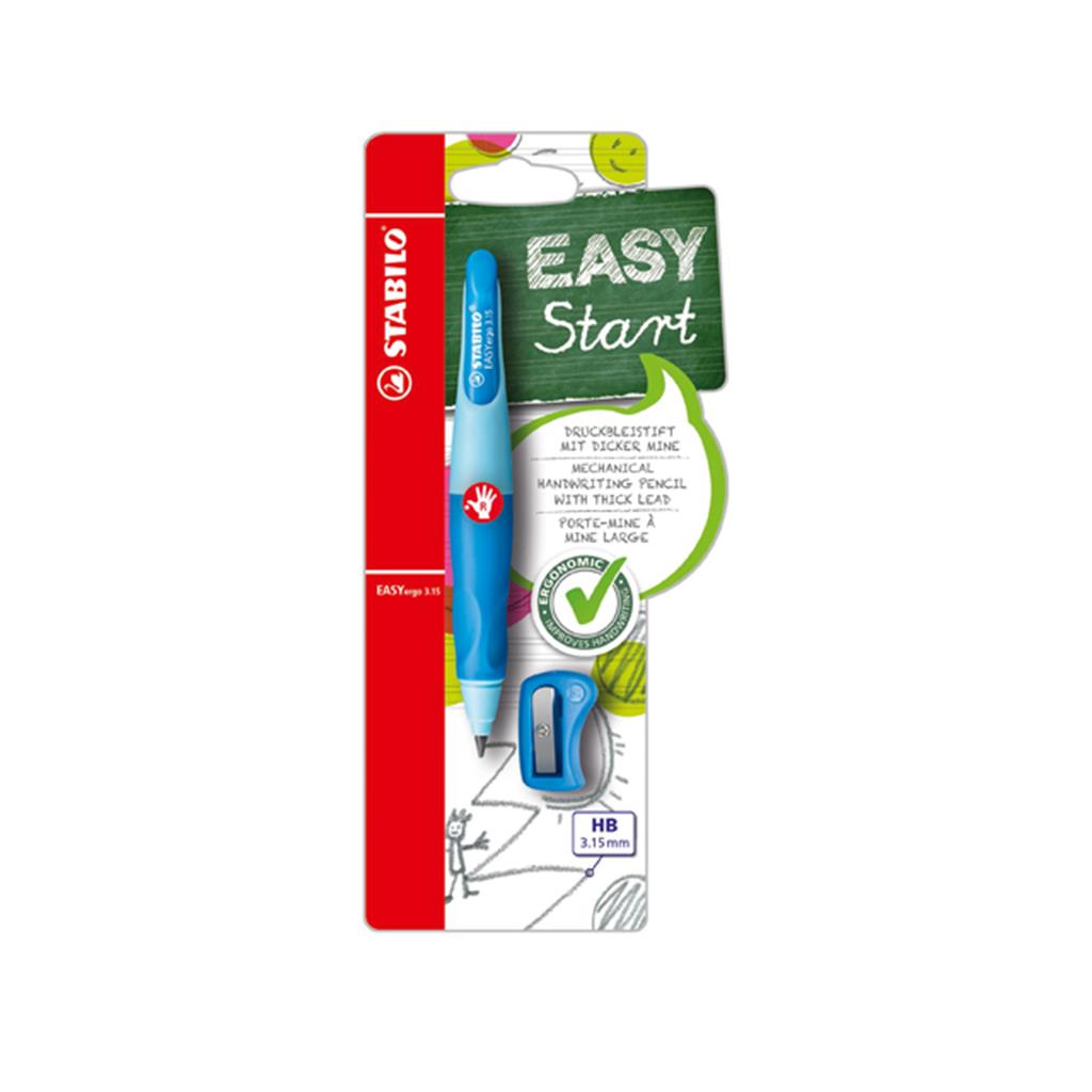 STABILO EASY ergo 3,15 RECHTS  potlood blauw
