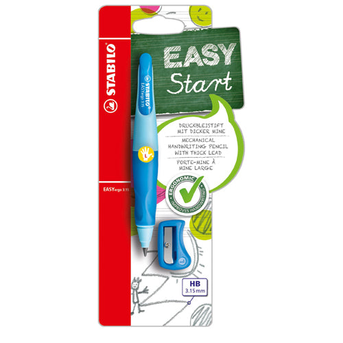 Stabilo Easy Ergo 3.15 potlood Links Blauw
