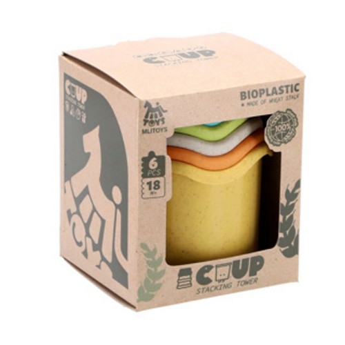 Stapelbekers Bioplastic