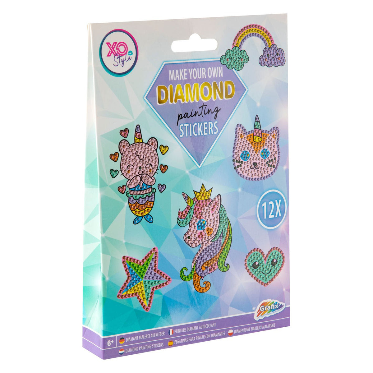 Moxy Diamond painting stickers unicorn
