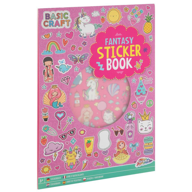 A4 STICKERBOEK 8 VELLEN  FANTASIE