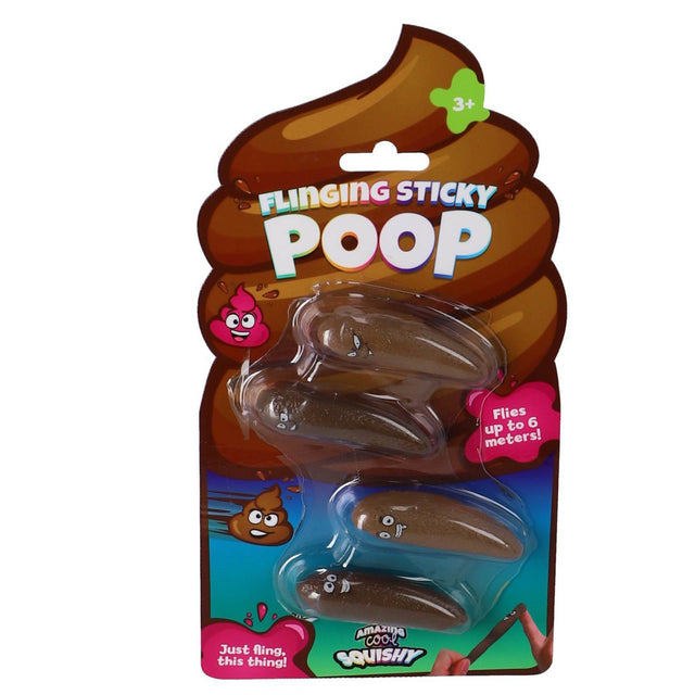 Amazing Cool Plakpoep schieten 4 stuk