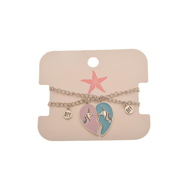 Maximes World Armbanden Best Friend Forever Hartje unicorn