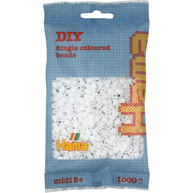 Strijkkralen Hama 1000 Stuks wit 01