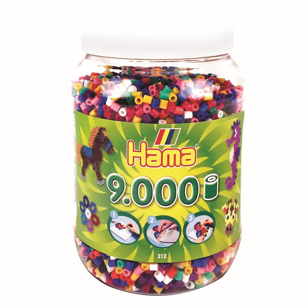 STRIJKKRALEN HAMA IN POT 9000 STUKS PRIMAIR
