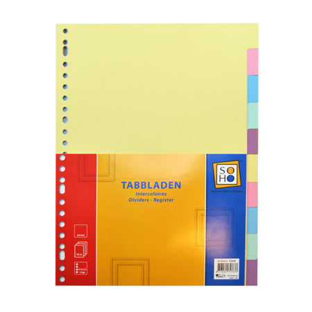 Tabbladen 23r 10dlg karton SOHO