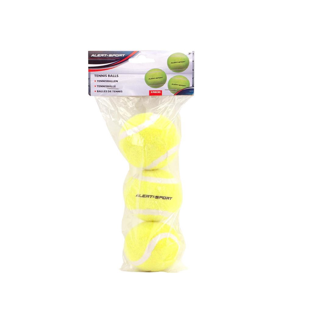 TENNISBALLEN 3 STUKS POLY ALERT