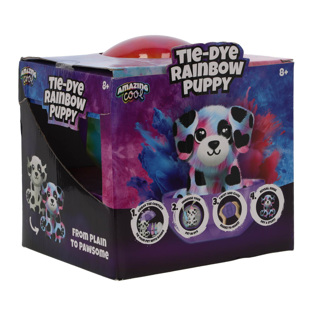 Amazing Cool Tie-Dye Rainbow Puppy