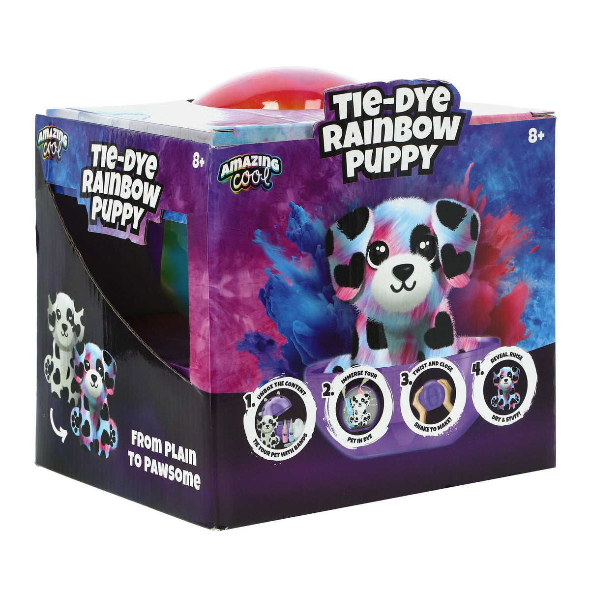 Amazing Cool Tie-Dye Rainbow Puppy 2