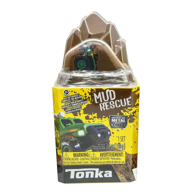 TONKA METAL MOVERS MUD RESCUE GROENE JEEP