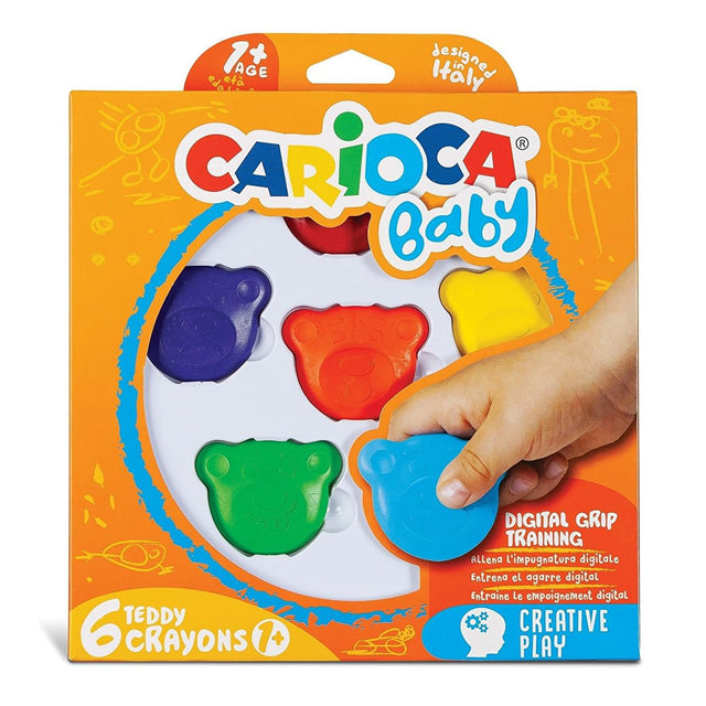 Carioca Baby Teddy Kleurpads Krijtjes