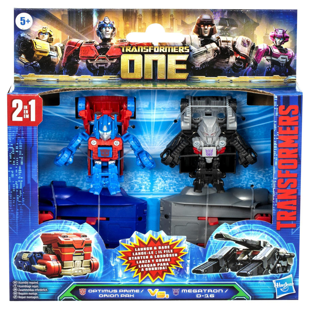 Transformers one race racechangers 2 pack