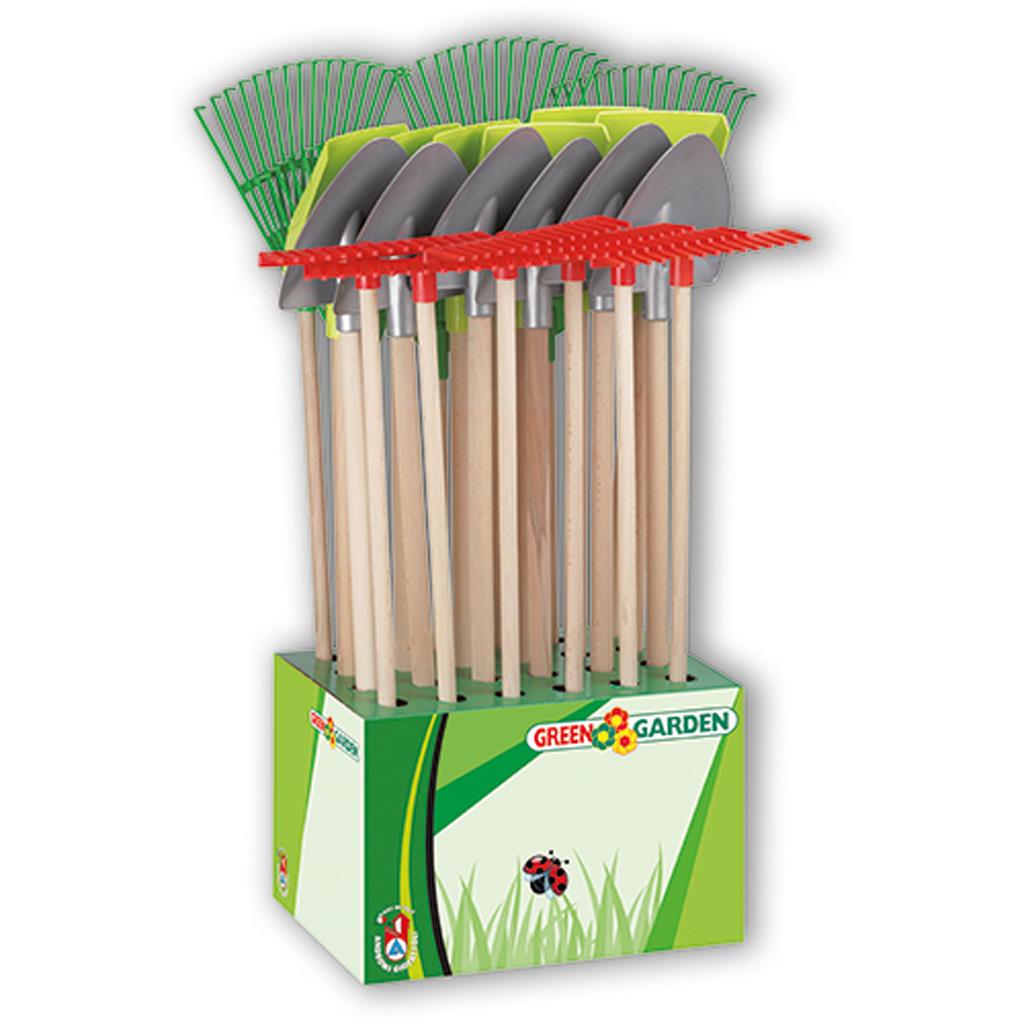 TUINGEREEDSCHAP SCHEP SPITS GRIJS