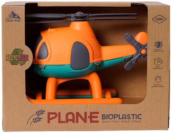 helikopters BIOPLASTIC  Oranje