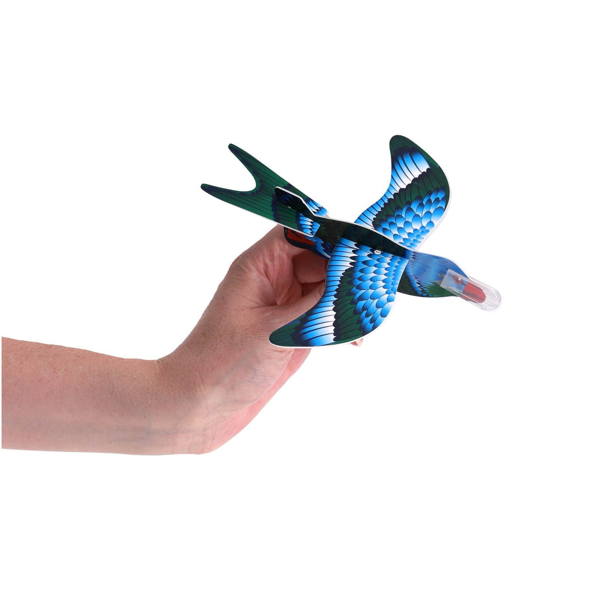 Foam vogel klein assorti18 cm 3