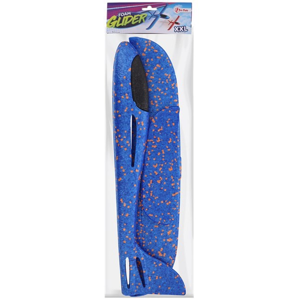 VLIEGTUIG FOAM 48 CM BLAUW 2