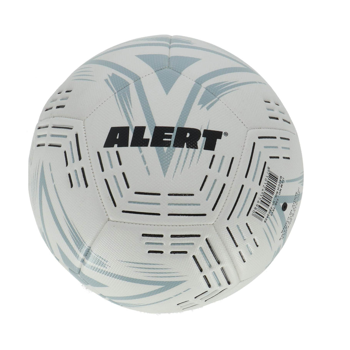 Alert Voetbal luxe wit grijs Maat 5 380 Gram