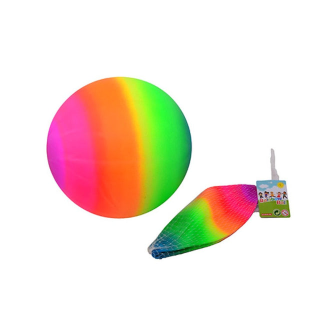 Bal fun plastic regenboog