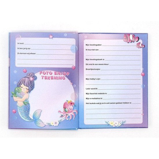 zeemeermin Vriendenboek 2