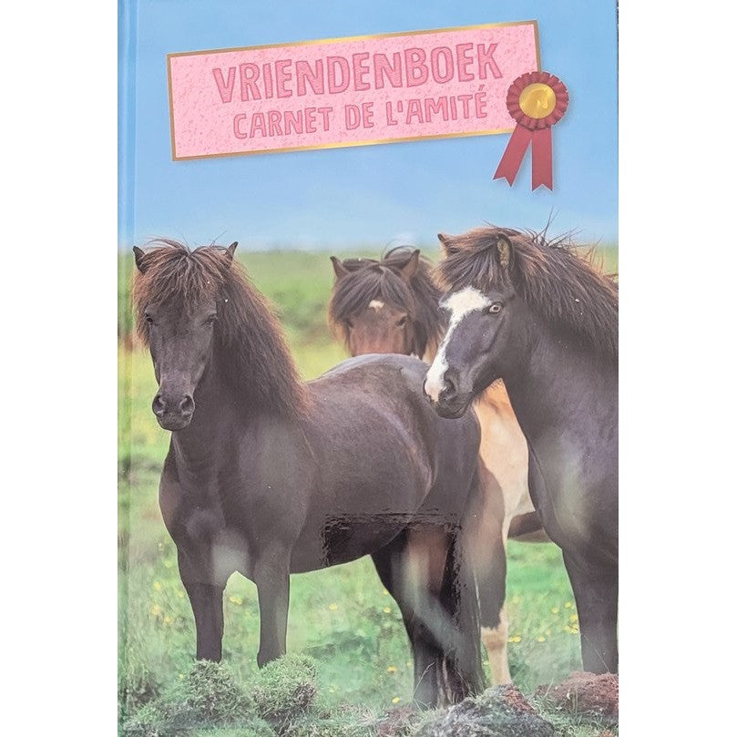 vriendenboek paarden