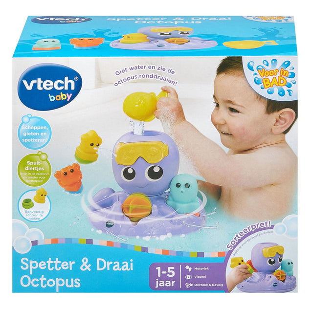 Vtech bad spetter en draai octopus