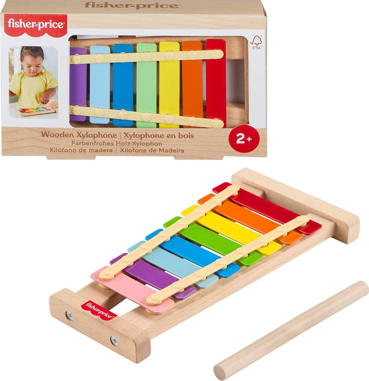 Fisher Price Hout Xylophone