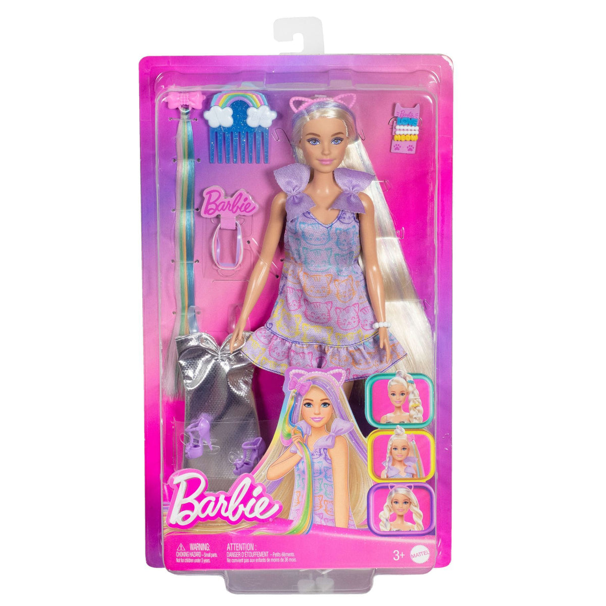 Barbie Fashion and beauty haar speel pop