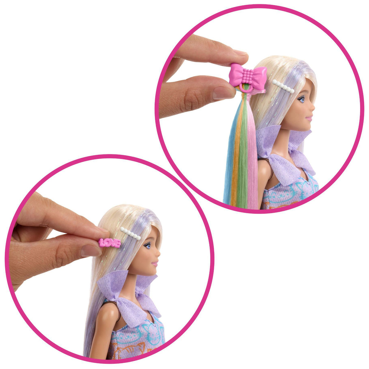Barbie Fashion and beauty haar speel pop 3