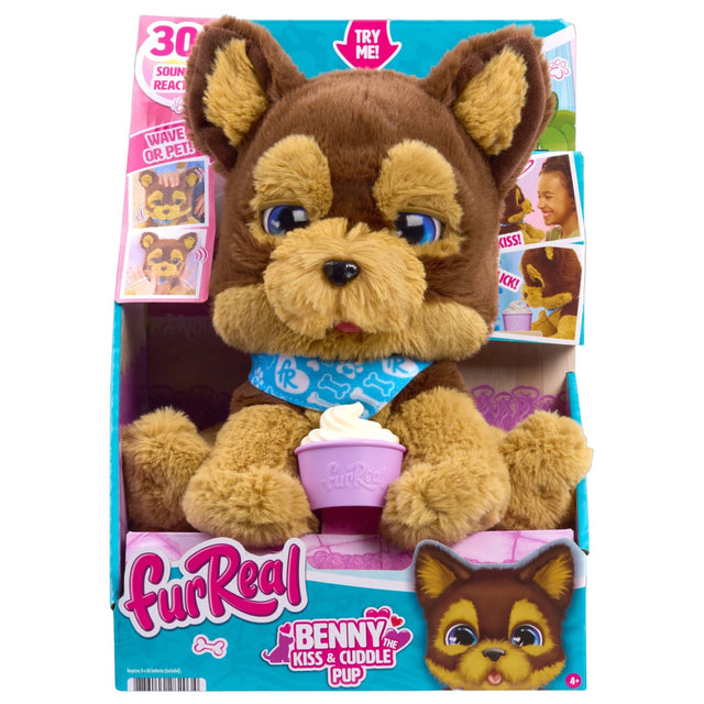 FurReal Benny the Kiss & Cuddle Pup