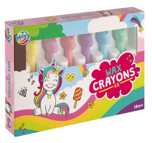 WASKRIJTJE 6  STUKS UNICORN