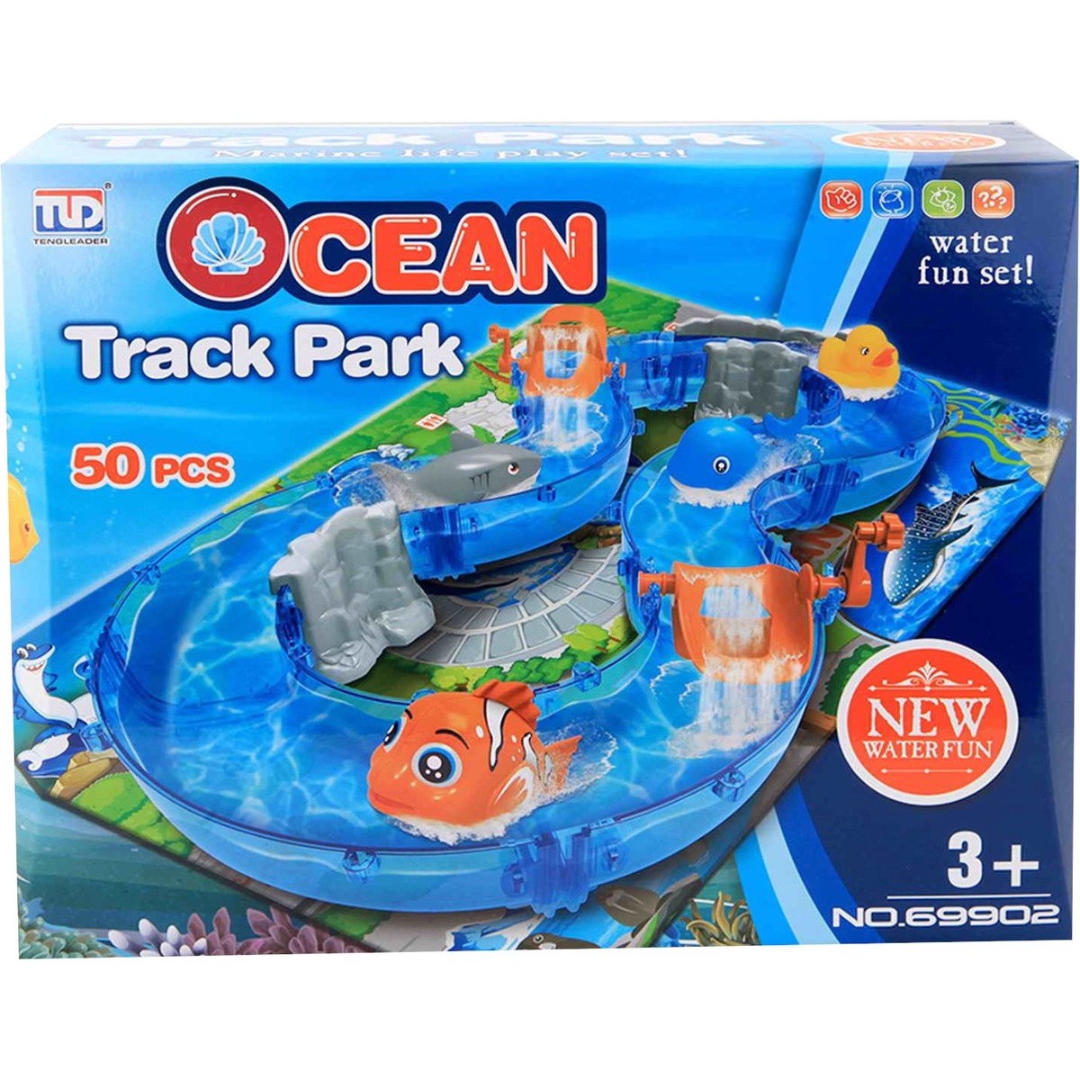Waterbaan circuit park ocean track 50-delig