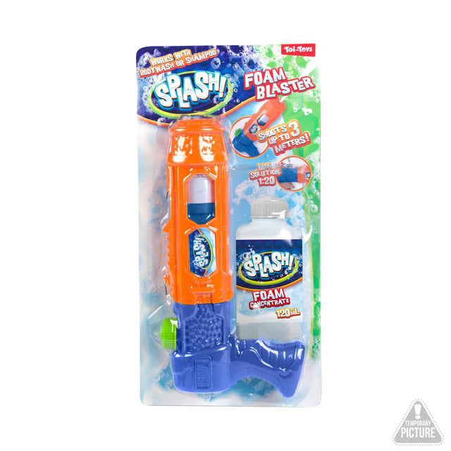 SPLASH Schuimpistool M -24cm+120ml schuim oranje