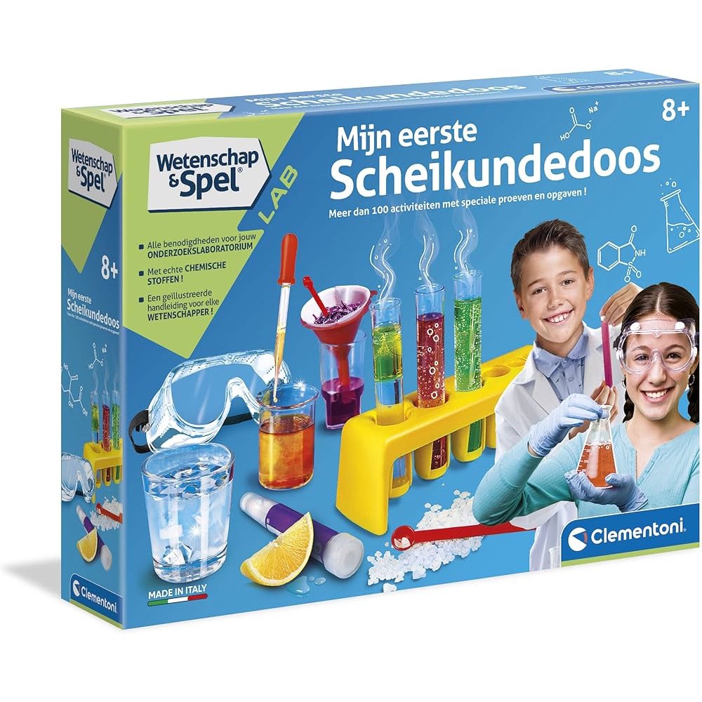 WETENSCHAP MIJN EERSTE SCHEIKUNDEDOOS (NL)