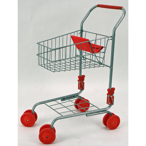 Winkelwagen Rood Metaal (H)60 x (L)45 x (B) 30 CM