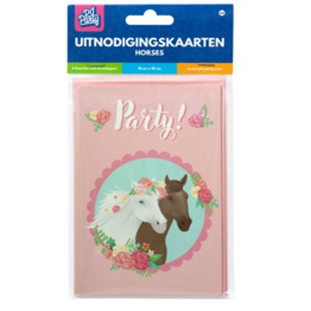 Paarden Uitnodigingskaarten