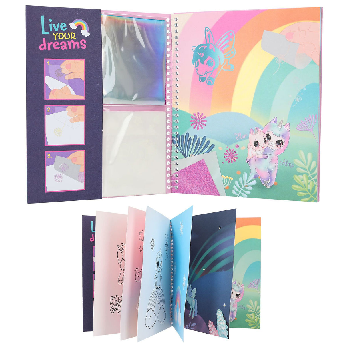 Ylvi Kleurboek Stick & Shine 2