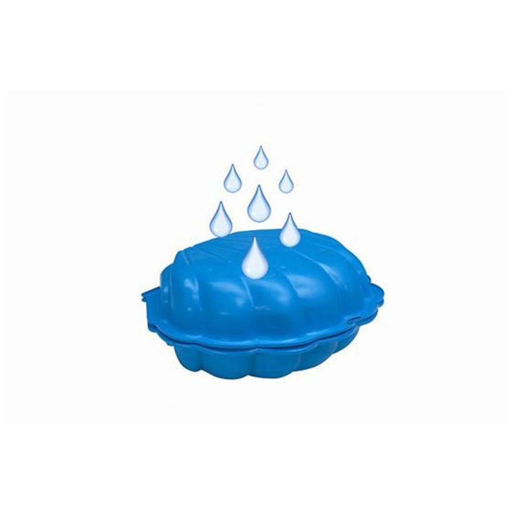 ZANDBAK SCHELP BLAUW 87 X 78 X 20 CM 2