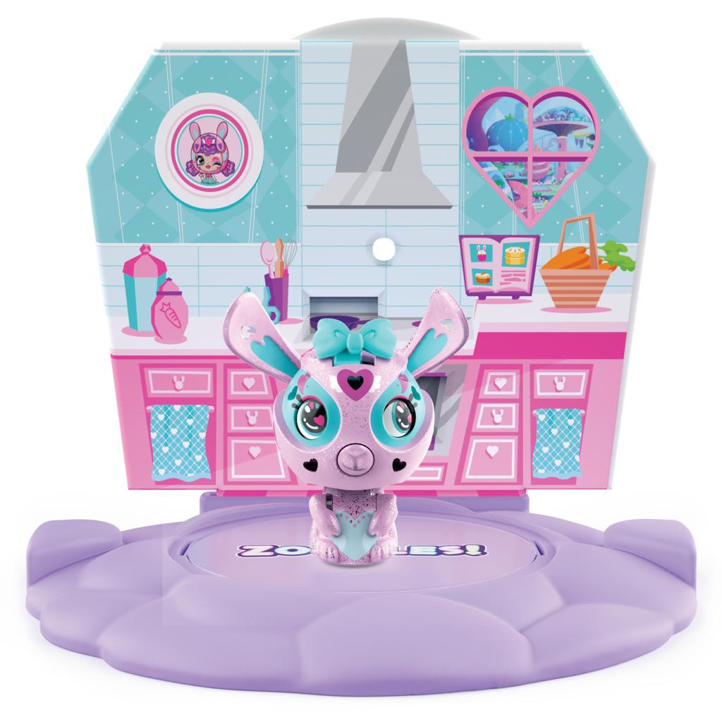 ZOOBLES 1 PACK Hoppy Heartz Bunny 2