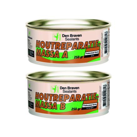 Zwaluw Den Braven Houtreparatiemassa 2k 500gr naturel