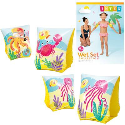 INTEX ZWEMVLEUGELTJES TROPICAL BUDDIES 3- 6 JAAR